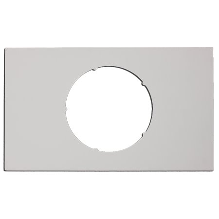 Plaque de finition plafond blanche 500x300mm Ø 150