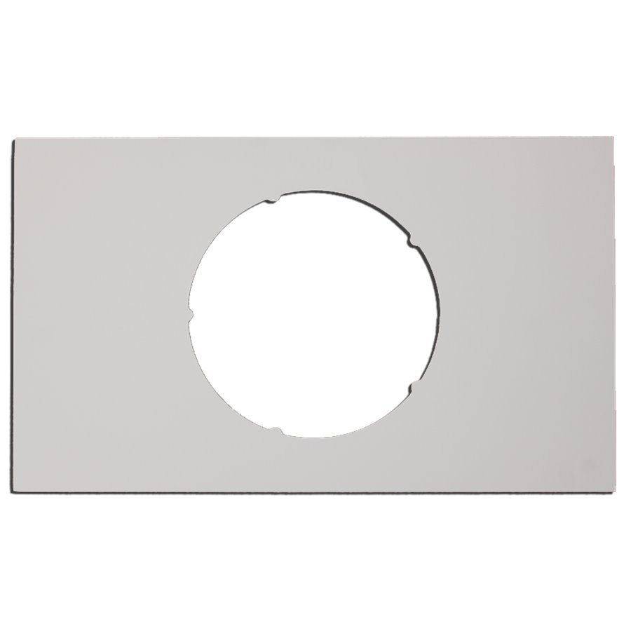 Plaque de finition plafond blanche 500x300mm Ø 150