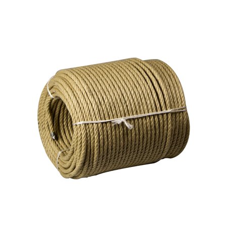 Corde de ramonage plastifiée, 100 m Tresse, Ø 9 mm