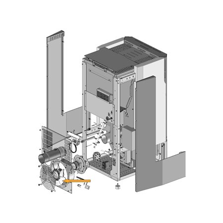 Ventilateur ambiant pour poêle Paterno Sogno/Magma