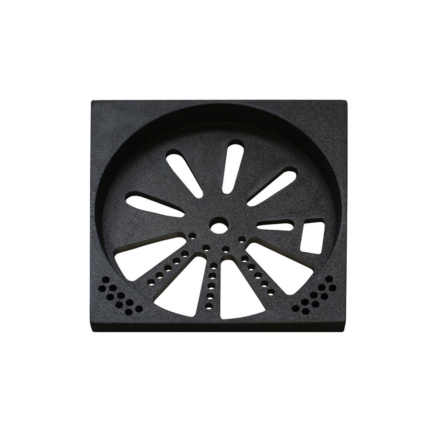 Support de grille circulaire sur cendrier pour poêle Paterno Hybrid