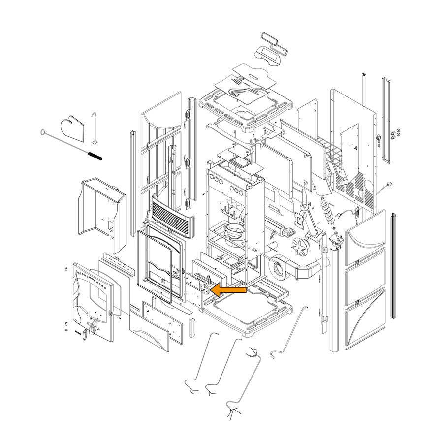 Pressostat pour poêles Lincar