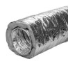 Gaine aluminium isolée - Ø 150 mm - vendue par carton de 10m