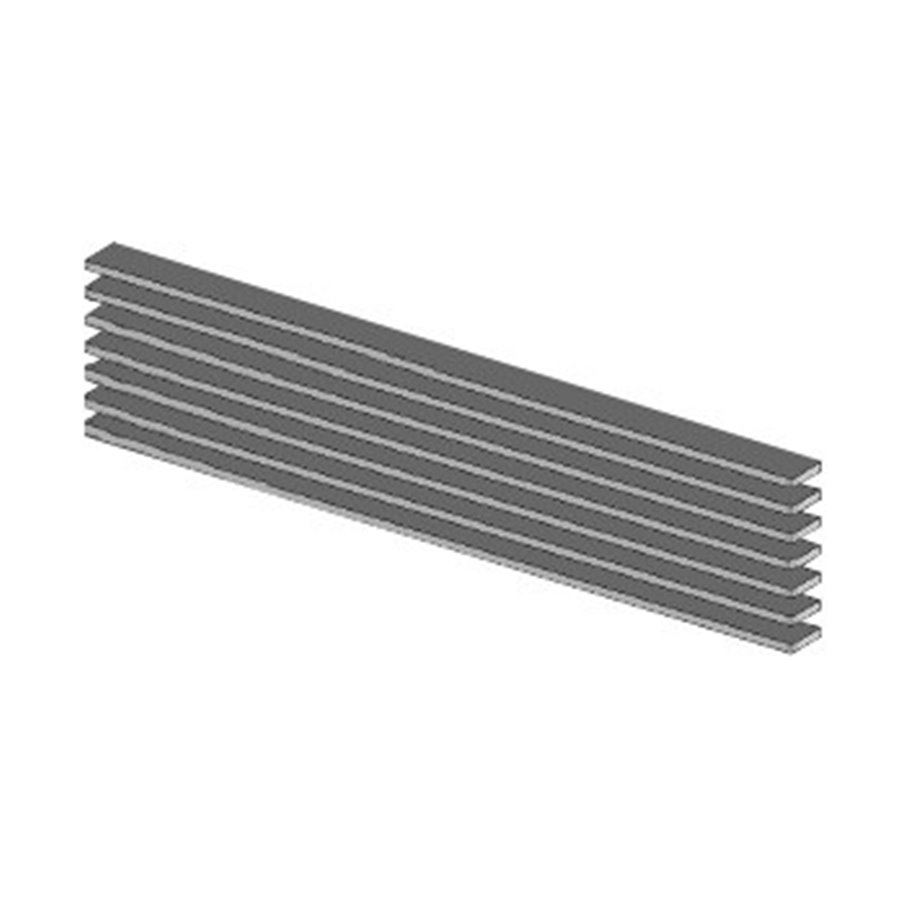 Grille avant haute pour poêle Paterno Alice Design