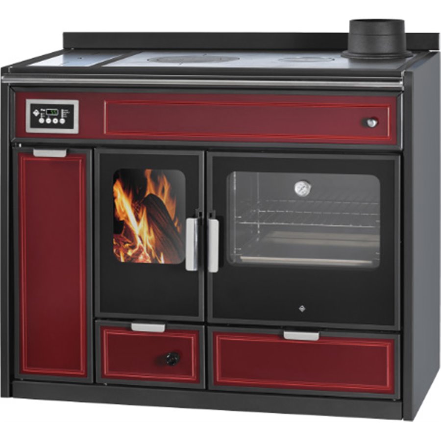 Thermocuisinière a bois Magikal Tepla DR Bordeaux