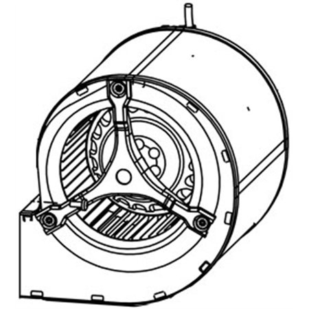 Ventilateur ambiant pour poêles Thermorossi BellaVista, SlimQuadro