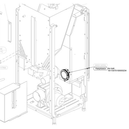 Pressostat Clevaland Controls pour poêles Thermorossi