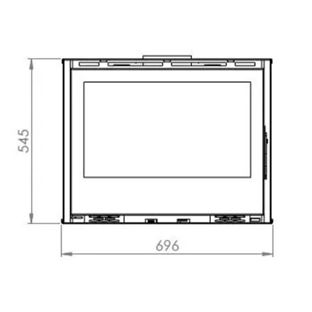 Insert à bois Termofoc Lagos C695