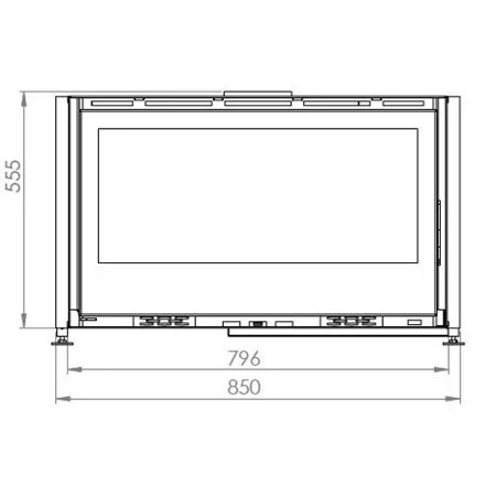 Insert à bois Termofoc Lagos C795 DF