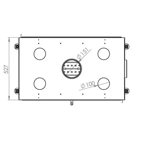 Insert à bois Termofoc Lagos C795 DF