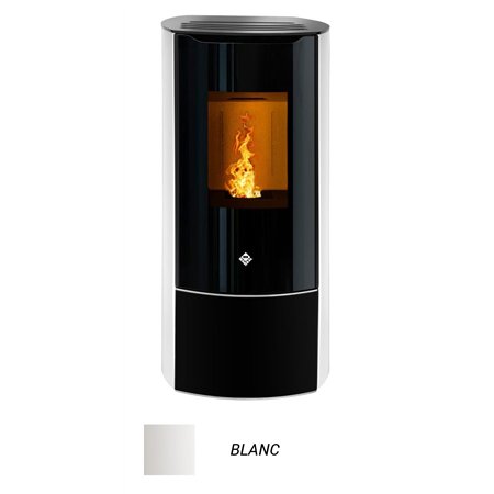 Poêle à pellets Magikal Arya 8 kW blanc