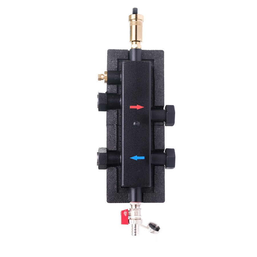 Bouteille de mélange / séparateur hydraulique CPN 60 - DN 20 avec isolation