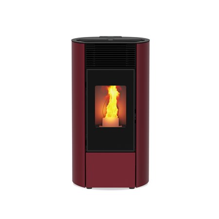 Poêle à pellets canalisable étanche Kalor 98 Redonda 12C Bordeaux