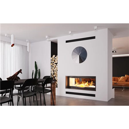 Insert à bois double face Hitze Ardente ARD120x43.DGS