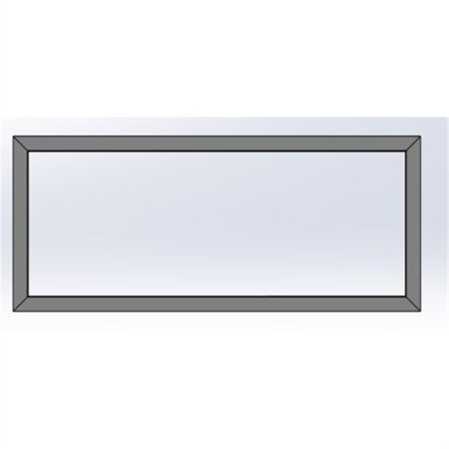 Cadre 4/4 50 mm pour insert Hitze Ardente ARD120x43.G