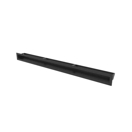 Grille de ventilation SLE-6x80 noire