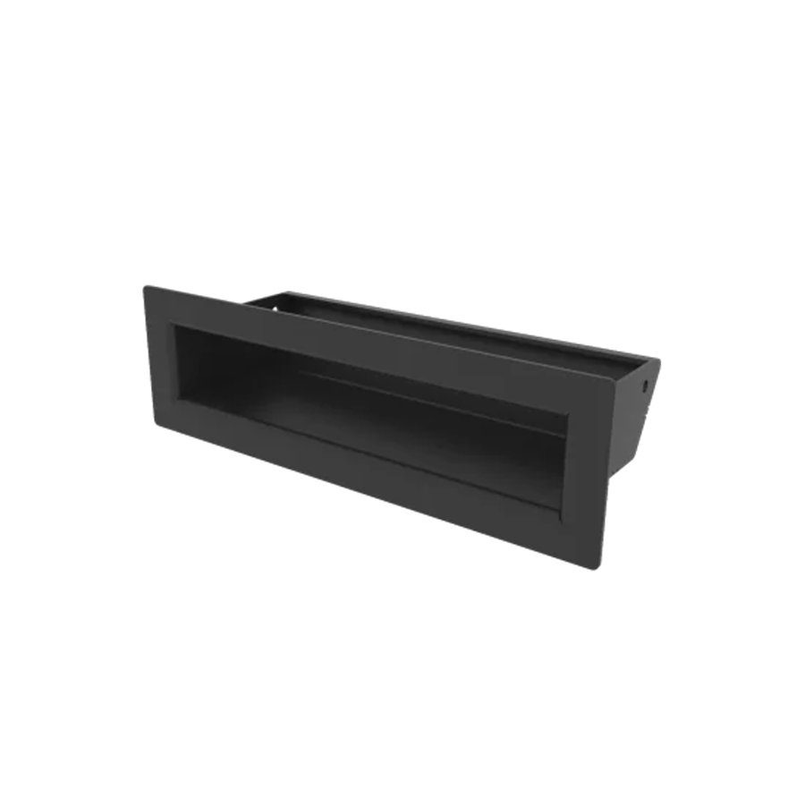 Grille de ventilation SLE-6x20 noire