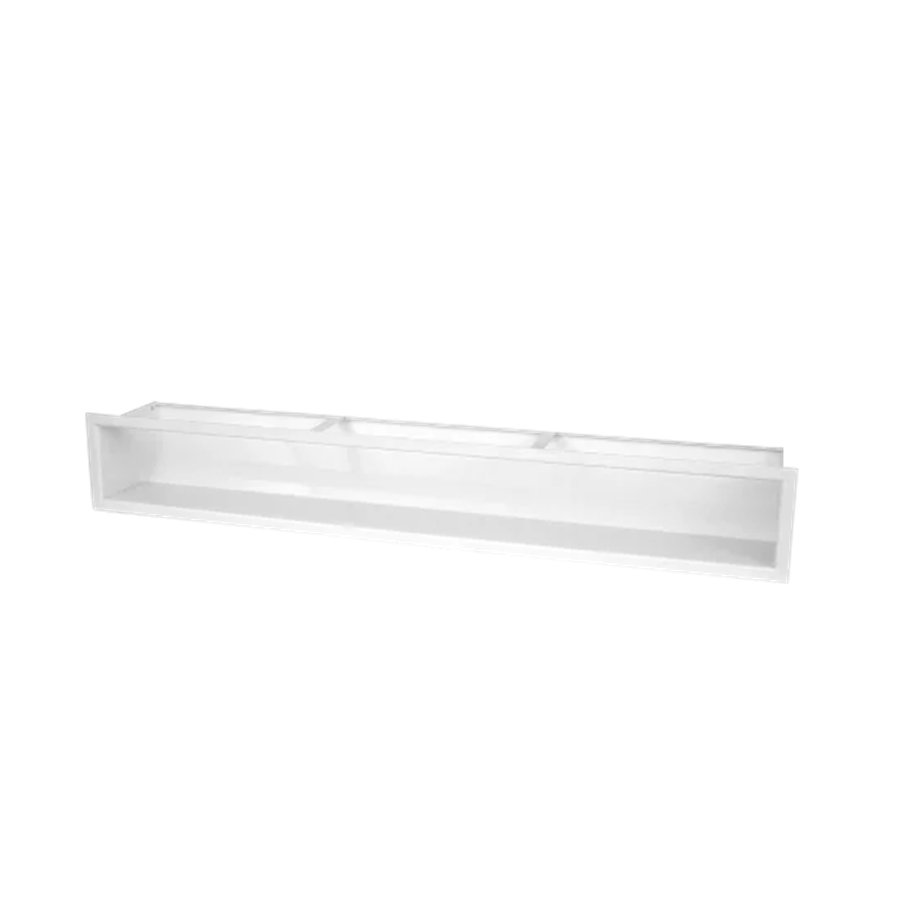 Grille de ventilation SLE-12x80 blanche