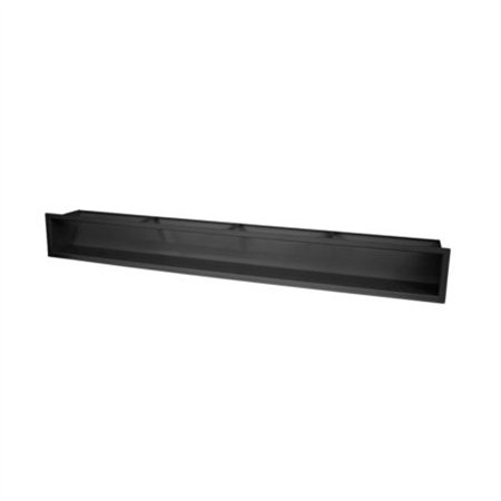 Grille de ventilation SLE-12x100 noire