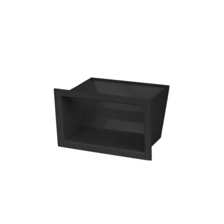 Grille de ventilation SLE-12x20 noire