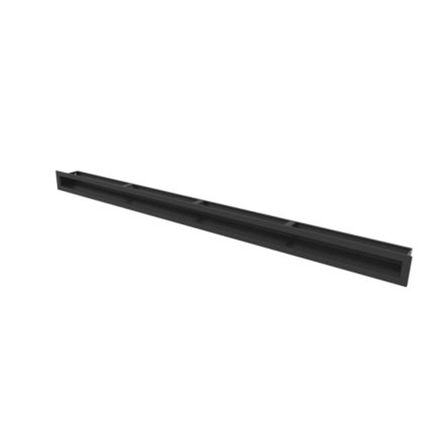 Grille de ventilation SLE-6x100 noire