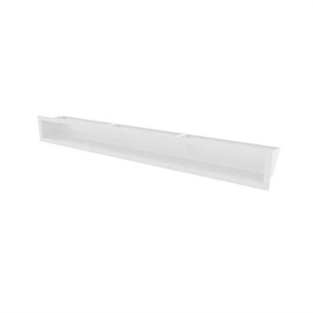 Grille de ventilation SLE-6x80 blanche