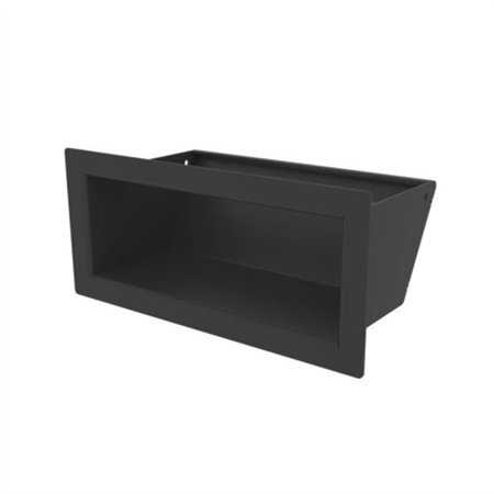 Grille de ventilation SLE-9x20 noire