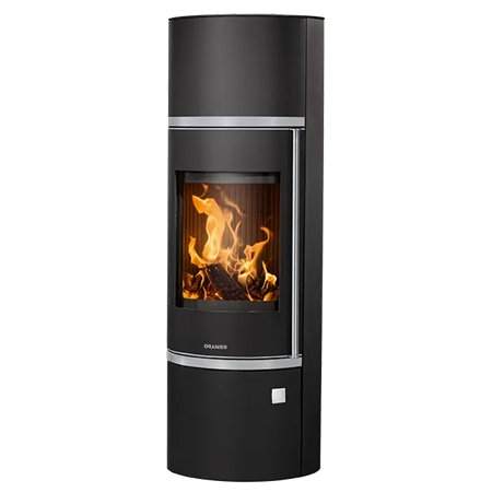 Poêle à bois Oranier CORSO W+ 2.0 Acier Noir