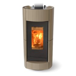 Poêle à bois Thermorossi Chic Evo Wood Taupe