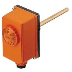 Aquastat TC 2-100, thermostat à plongeur 0-90 °C, ½'', longueur: 100 mm