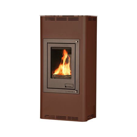 Poêle à bois hydro Skü Värme AQ - X12 Bronze avec régulation basic