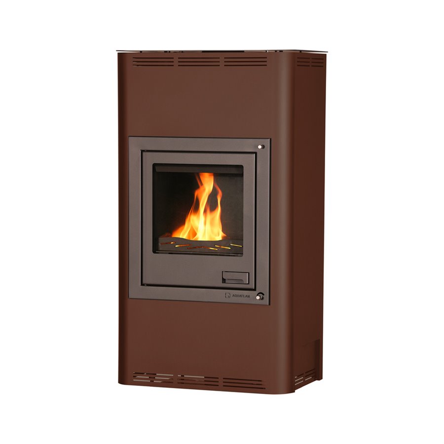 Poêle à bois hydro Skü Värme AQ - X17 Bronze avec régulation basic