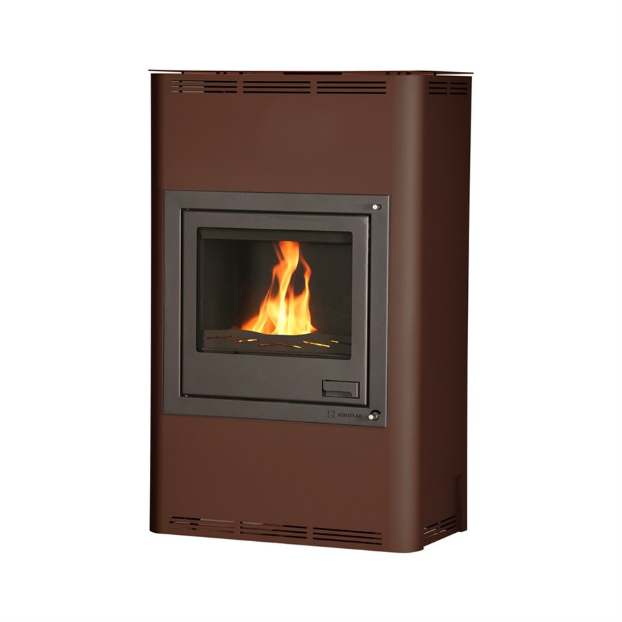 Poêle à bois hydro Skü Värme AQ - X25 Bronze avec régulation basic