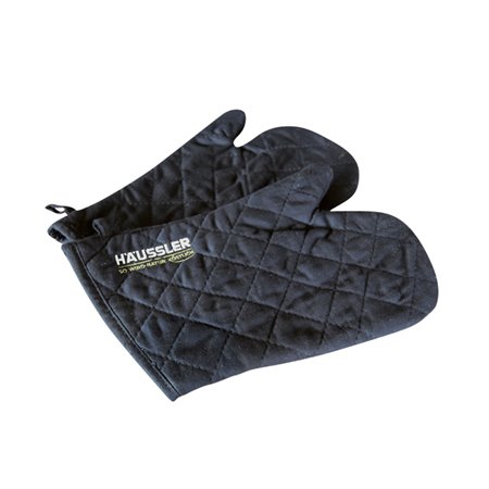 Gants de cuisson noirs Haussler