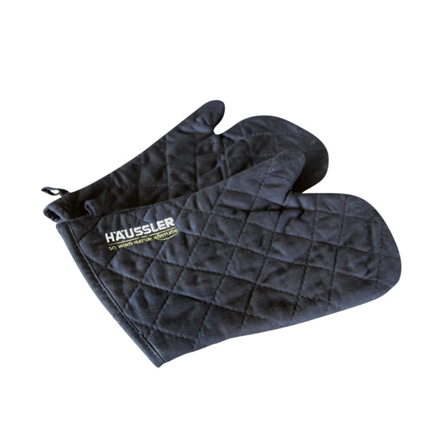 Gants de cuisson noirs Haussler