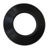 Rosace silicone noir - Ø 100 mm