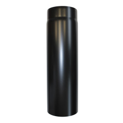Longueur droite acier noir 500mm - diamètre 140mm