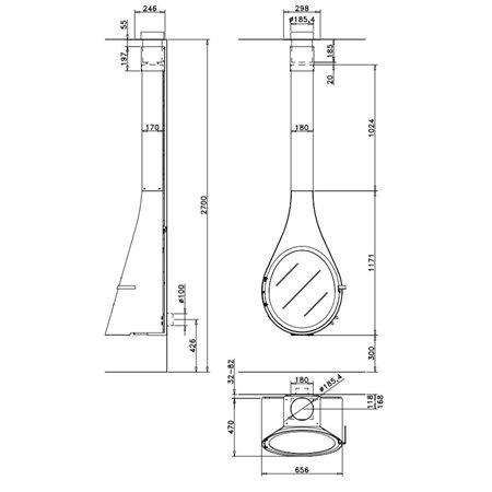 Cheminée Rocal DROP