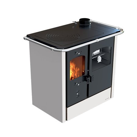 Cuisinière à bois Lincar Nada 140A blanc