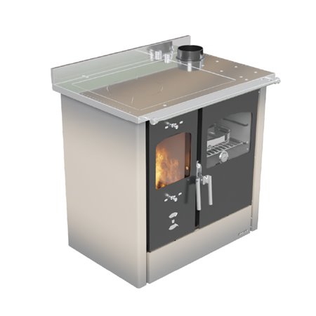 Cuisinière à bois Lincar Omega cappucino