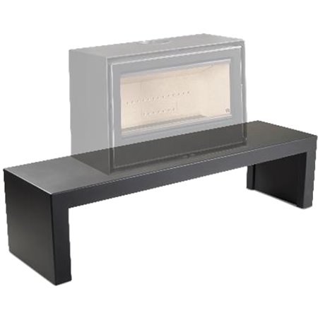 Banc longueur 1000 mm pour poêle Rocal Habit